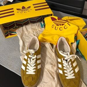 Gucci sneakers gazelle adidas new!